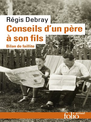 cover image of Conseils d'un père à son fils. Bilan de faillite